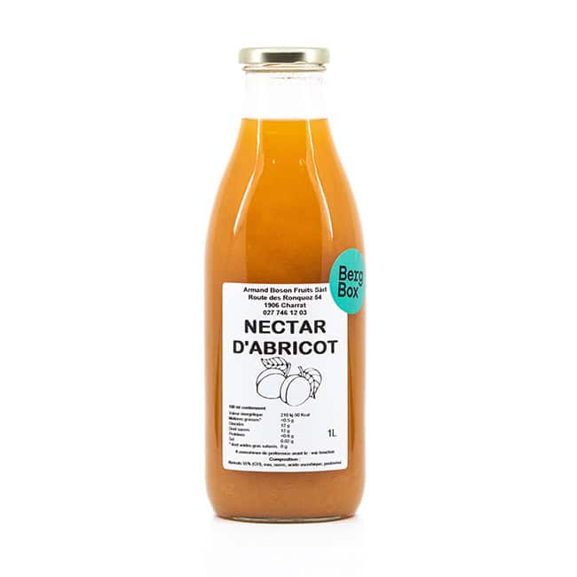 Aprikosennektar aus dem Wallis